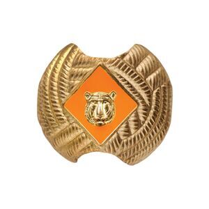 Tiger Rank Neckerchief Slide